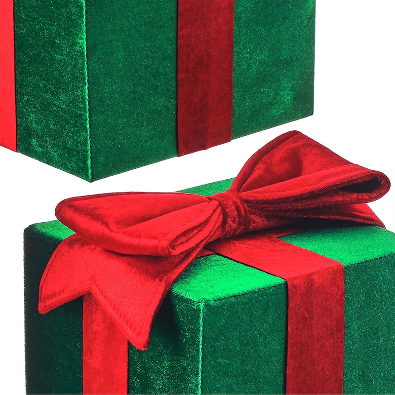 8-10" Velvet Gift Box Set of 2