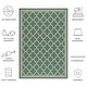 preview thumbnail 100 of 129, SAFAVIEH Courtyard Kailani Indoor/ Outdoor Waterproof Patio Backyard Rug