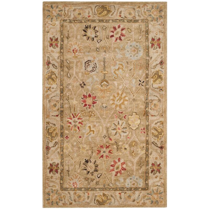 SAFAVIEH Handmade Antiquity Bushra Traditional Oriental Wool Rug