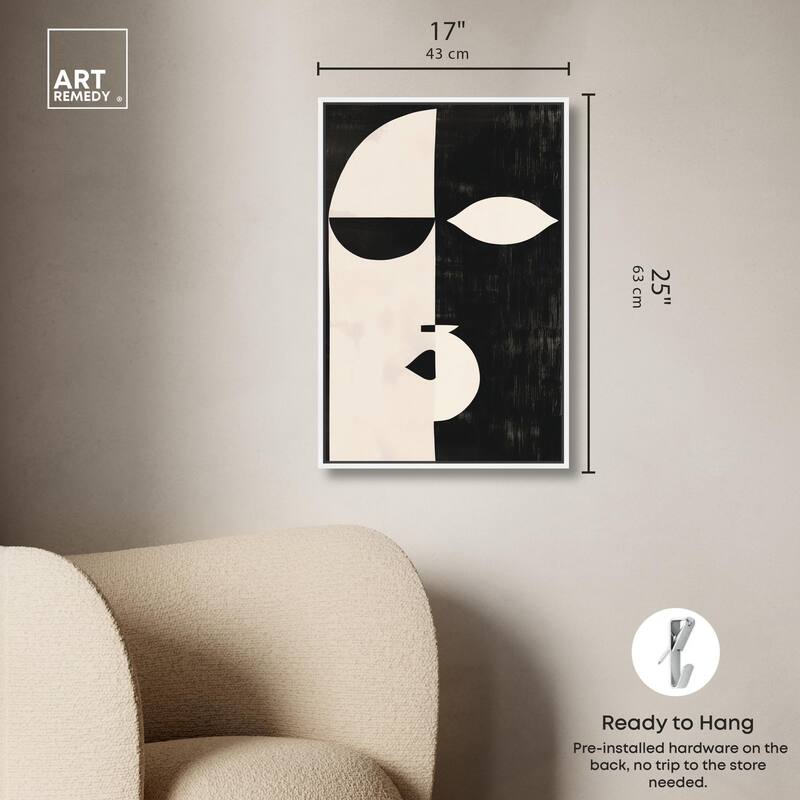 Divided Self I Canvas by Art Remedy