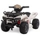 preview thumbnail 18 of 20, 6V Ride On Car 4 Wheeler with Music for Toddlers 1-3 Years White