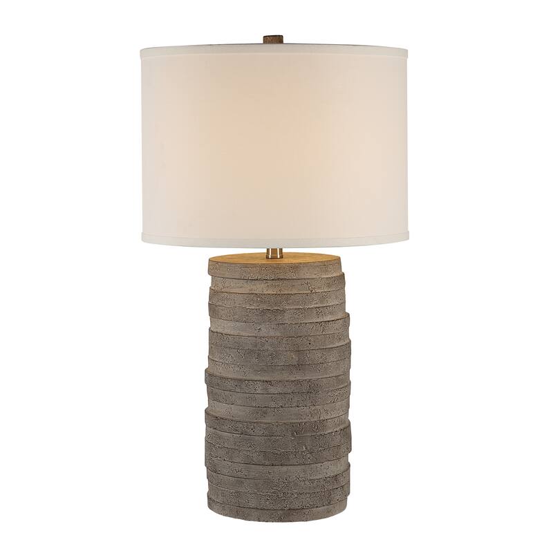 Everren Whalen 28.0" Height Table Lamps, Warm Charcoal Grey