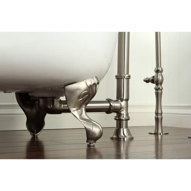 Kingston Brass Vintage Free Standing Clawfoot Tub Filler Package with