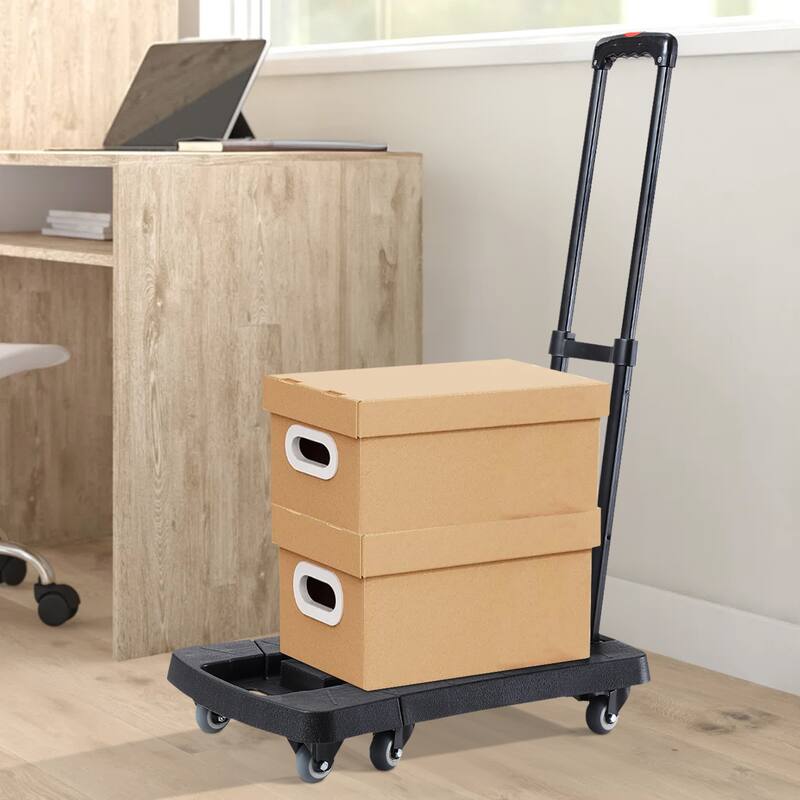 Foldable Push Hand Cart, Platform Truck