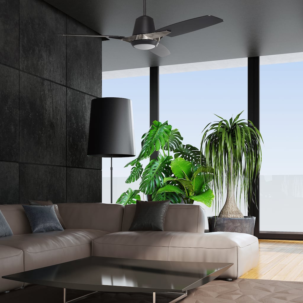 CARRO Ferrara 52" Indoor Smart Ceiling Fan with Wall Control-Downrod