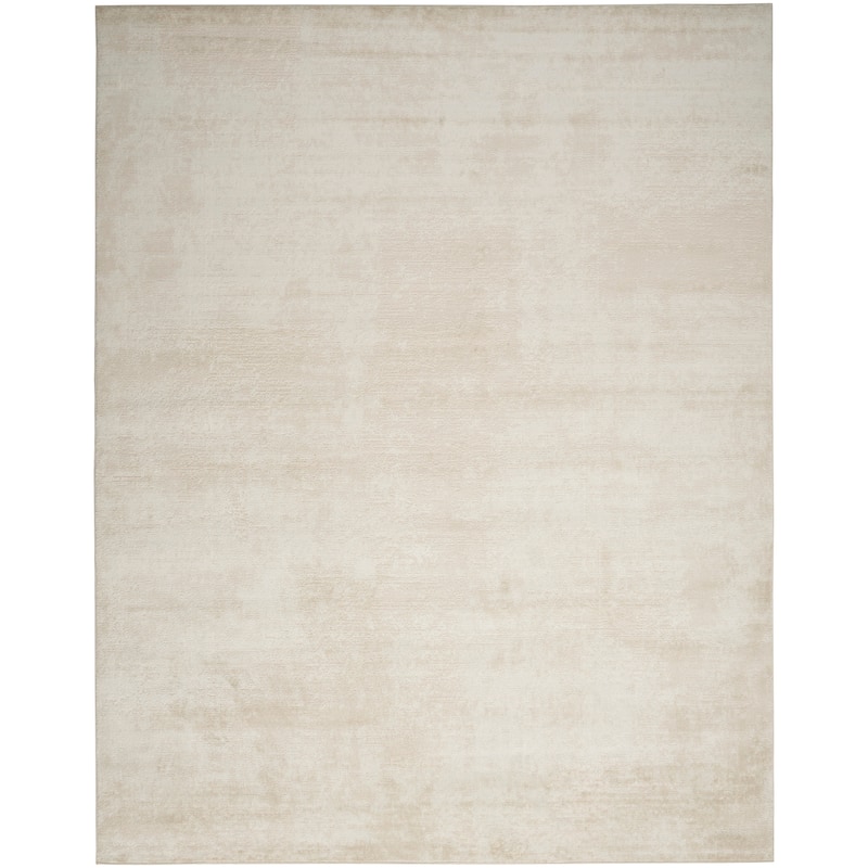 Nourison Serenity Home Indoor Abstract Area Rug - 7' 10" x 9' 10" - Ivory