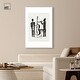 preview thumbnail 41 of 60, Bebop I Black Art Canvas Print by Art Remedy