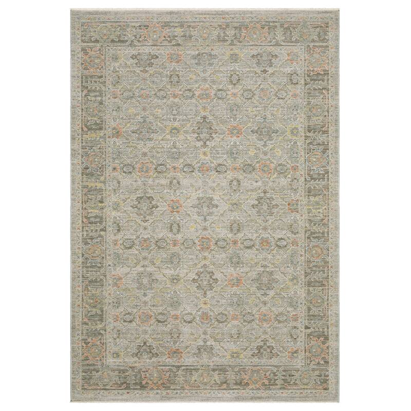 Kellan Vintage Floral Beige/ Multi Area Rug - 3'3" x 5'