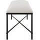 preview thumbnail 3 of 2, Uttermost 236-AVENHAM-BENCH-LG Avenham 50-1/2" Wide Black Framed Bench
