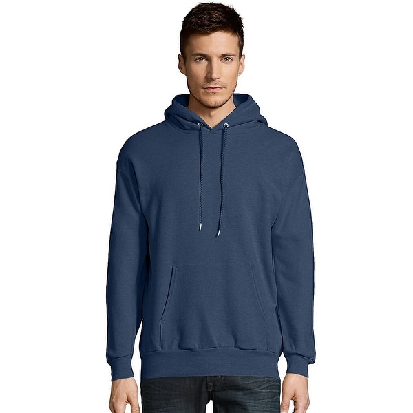 hanes navy blue hoodie