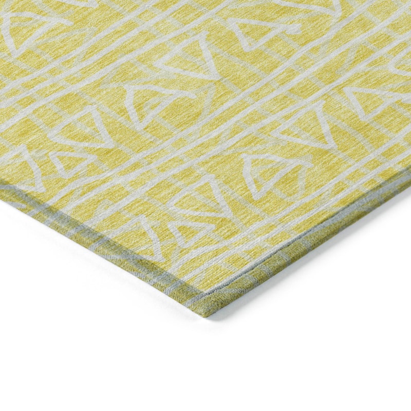 Machine Washable Indoor/ Outdoor Chantille Boho Morrocan Rug