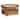 Magnussen Home Durant Honey Brown Round Cocktail Table With Casters - 38''W x 38''D x 18''H