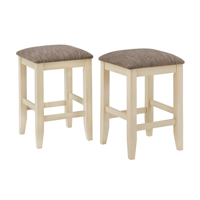 Gordes Dual-tone Farmhouse Counter Height Dining Set by iNSPIRE Q Classic