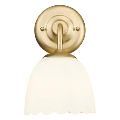 Golden Lighting 6954-1W Dorinda 11" Tall Wall Sconce