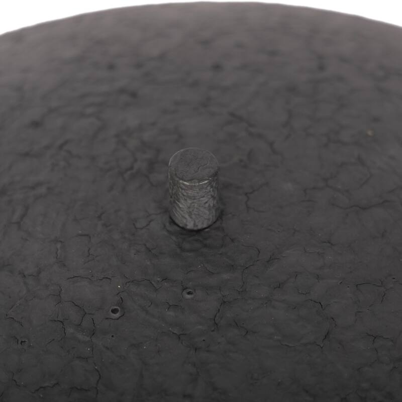 Solomon Table Lamp-Matte Black Plaster