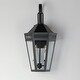preview thumbnail 4 of 2, Maxim 30594CL Oxford 2 Light 23" Tall Outdoor Wall Sconce