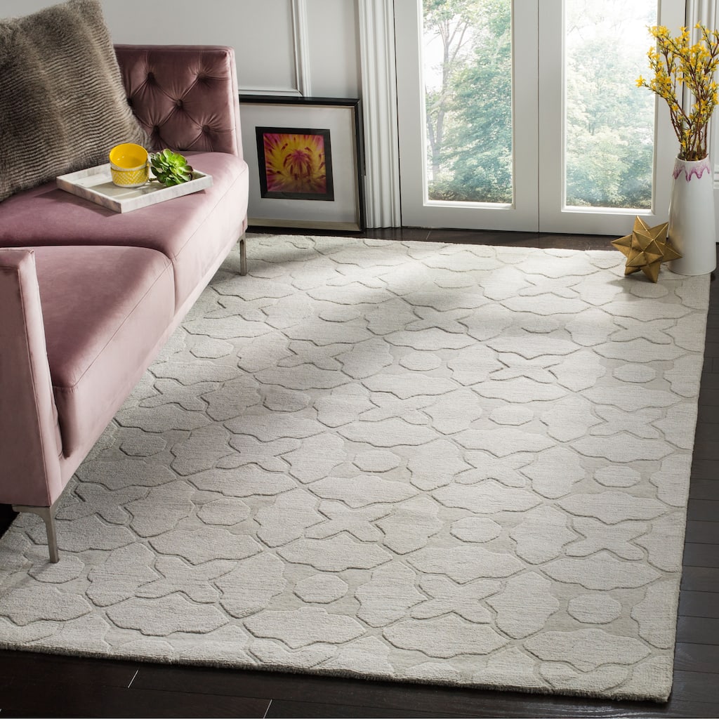 SAFAVIEH Handmade Impressions Nastja Modern Wool Rug