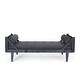 preview thumbnail 2 of 42, Zentner Rustic Tufted Double End Chaise Lounge by Christopher Knight Home - 65.25" L x 27.50" W x 24.00" H