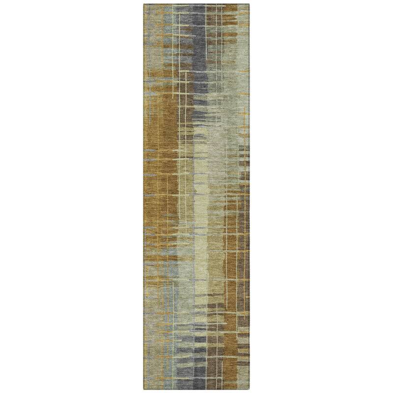 Machine Washable Indoor/ Outdoor Contemporary Aaron Chantille Rug