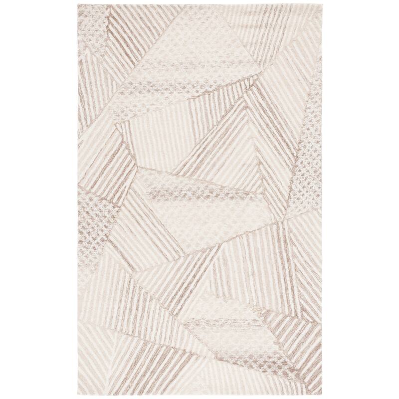 SAFAVIEH Handmade Abstract Clizia Modern & Contemporary Wool Rug