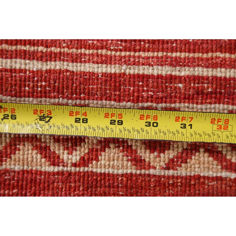 Tribal Gabbeh Kashkoli Oriental Wool Area Rug Handmade Office Carpet - 5'7" x 7'8"