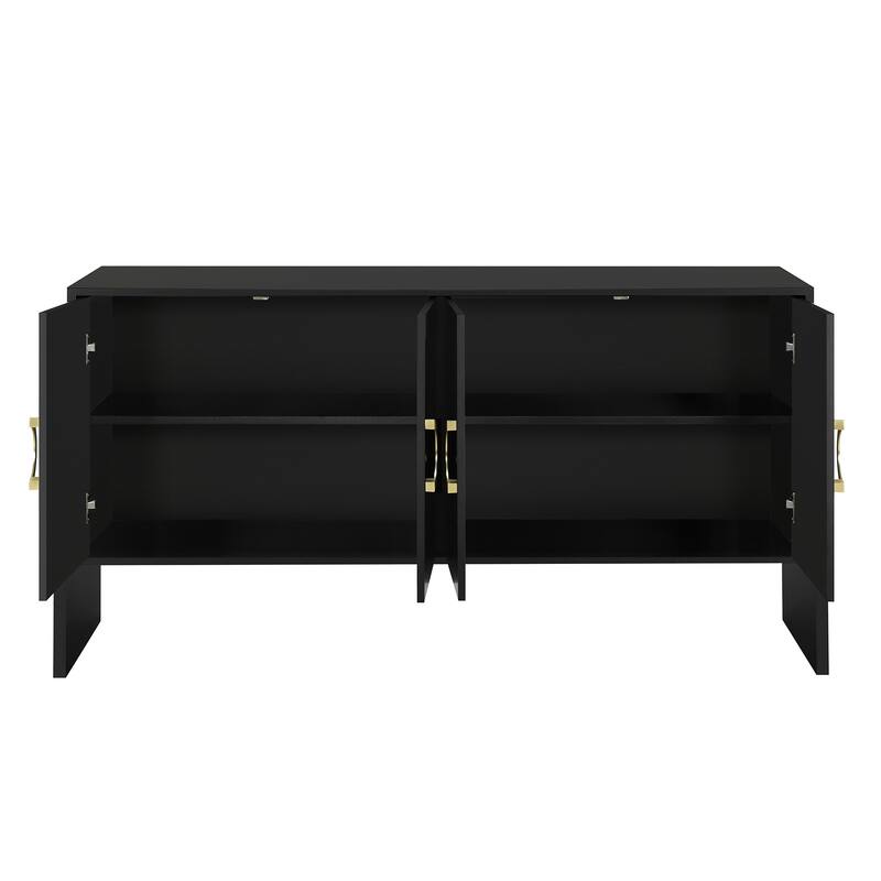 33.80 in. H Storage Cabinet with Adjustable Shelves