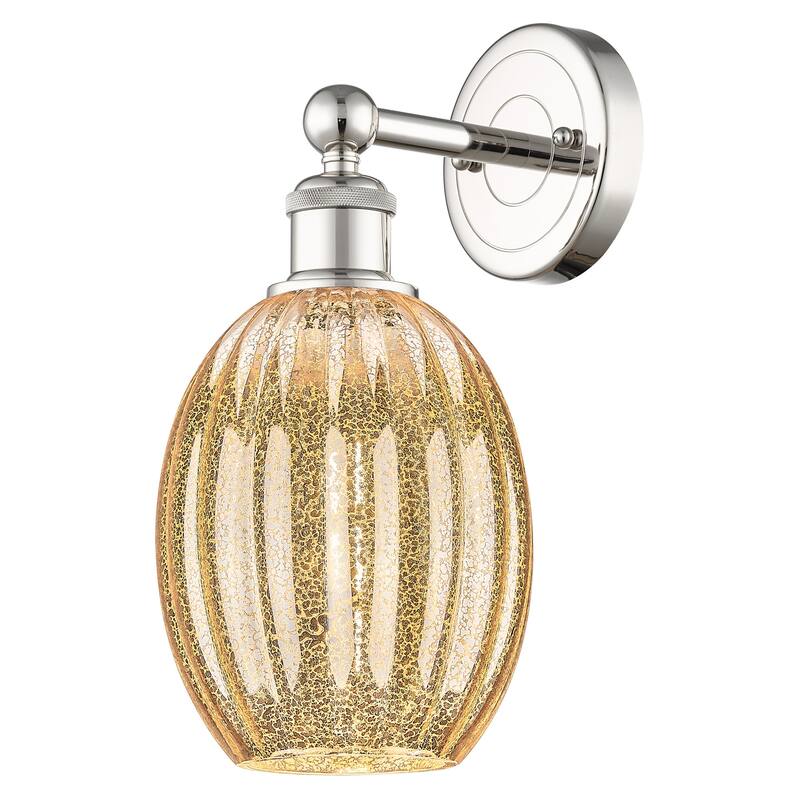Innovations Lighting 616-1W-13-7 Preston Sconce Preston 13" Tall Wall - Polished Nickel / Mercury