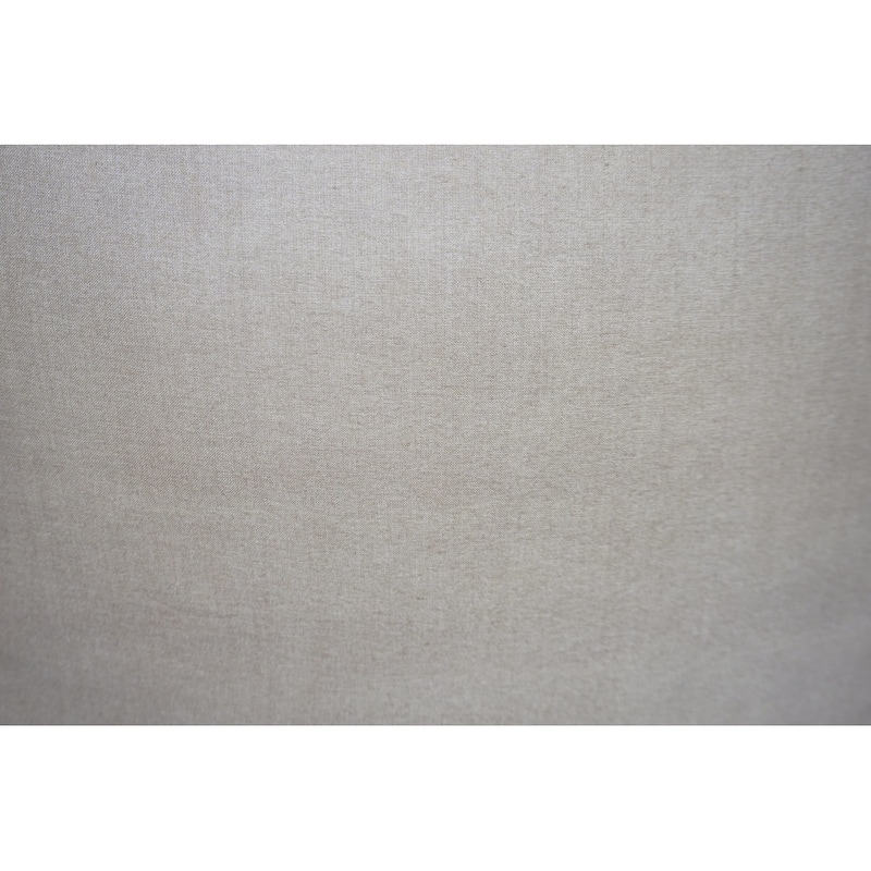 Home&Manor Premium Silk Throw Pillow 18" Tan