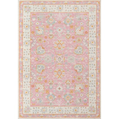 Momeni Anatolia Wool and Nylon Traditional Oriental Area Rug.