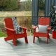 preview thumbnail 33 of 33, HIGHWOOD 2-Piece Modern Adirondack Chairs
