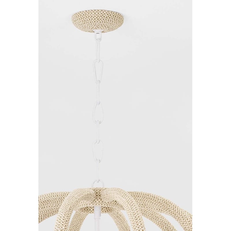 Hudson Valley Lighting 1206 Lewiston 6 Light 25" Wide Abstract