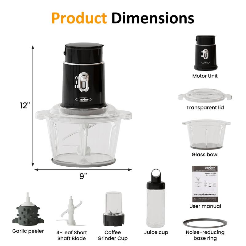 4 in 1 Food Grinder