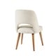 preview thumbnail 6 of 49, INK+IVY Nola Upholstered Dining Side Chairs with Cutout Back design (Set of 2)