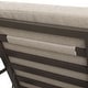 preview thumbnail 30 of 62, Benton Modern Aluminum Lounge Outdoor Double Chaise with Cushion - N/A