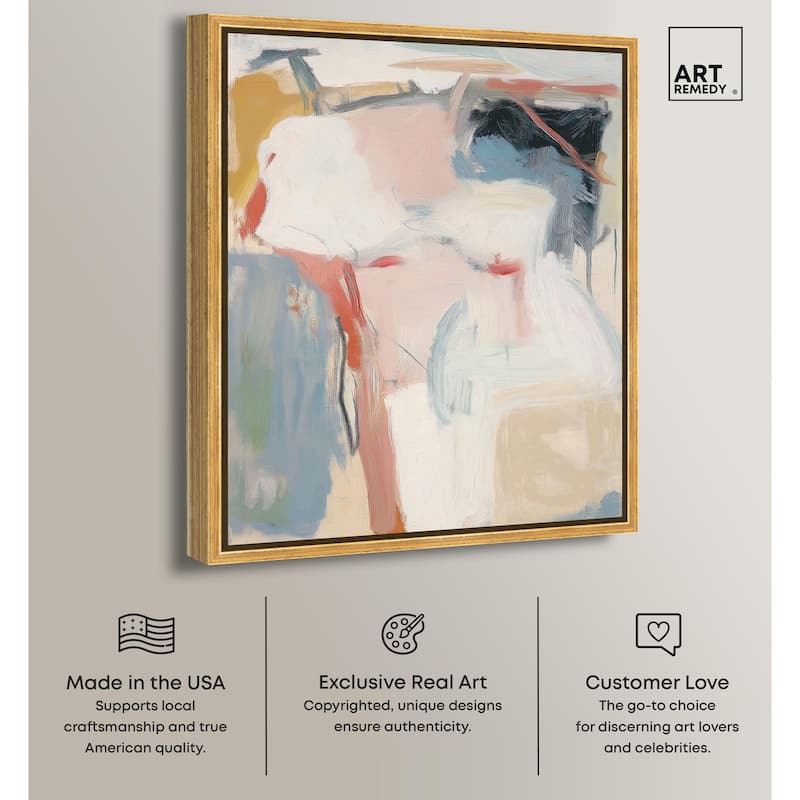 Dreamlike Palette I Canvas by Art Remedy