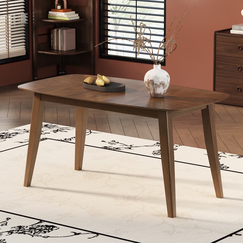 Darien Farmhouse Rubberwood Dining Table by Christopher Knight Home