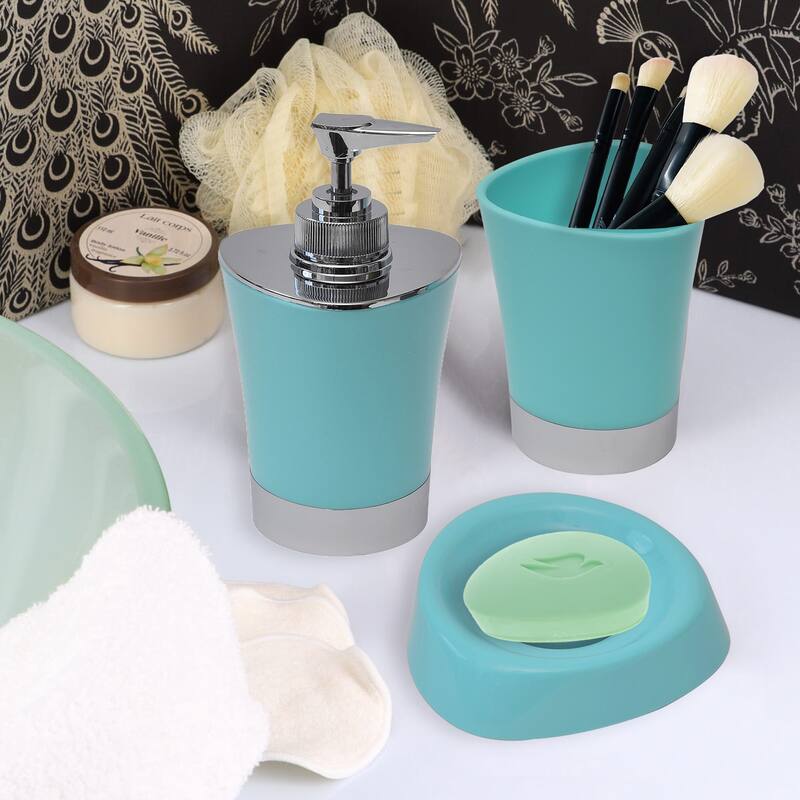 Soap Dish Cup Holder Drain Plug Design - 5 L x 5 W x 1 H