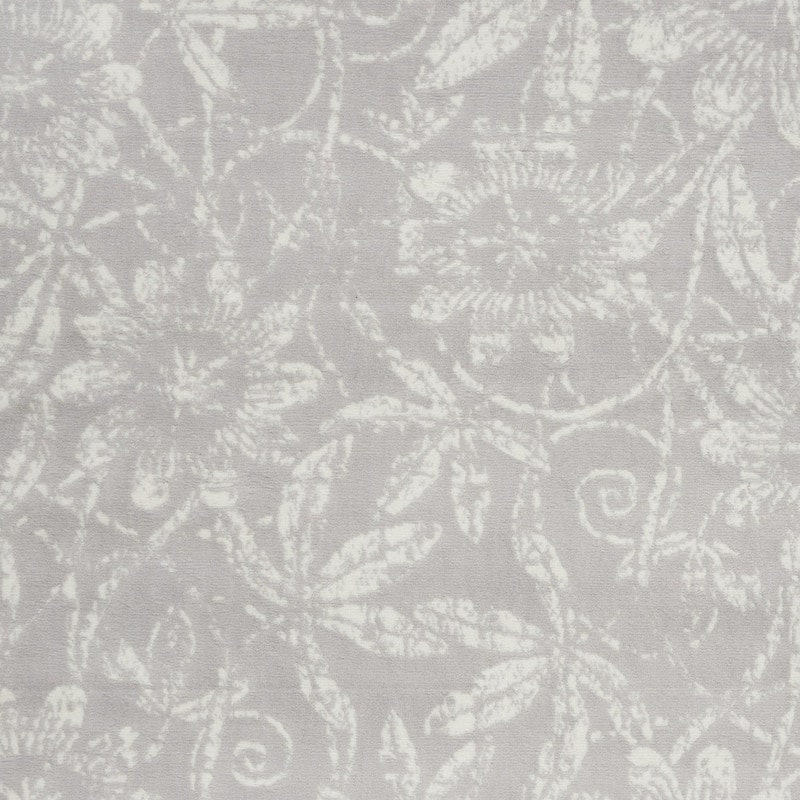 Power Loomed Distressed Floral Traditional Stain Resistant Area Rug