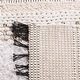 preview thumbnail 3 of 1, SAFAVIEH Handmade Boston Sylvania Coastal Cotton Rug with Fringe - Ivory/Beige - 6' x 9'