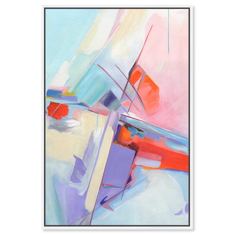 Give Joy II Canvas by Art Remedy - 10" x 15" - White