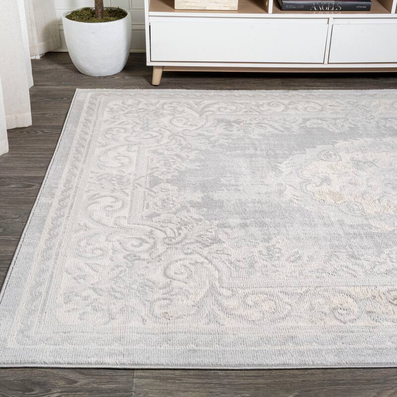 JONATHAN Y Amir Cottage Medallion Area Rug