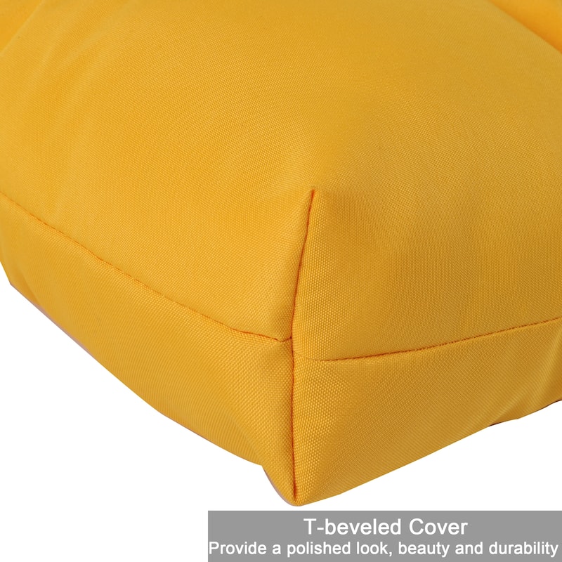 2 Pcs Set High Back Patio Chair Cushions,Tufted Rocking Chair Cushions,Cushions For Garden Porch Home Office Chair Use