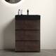 Option 24in L Walnut+black
