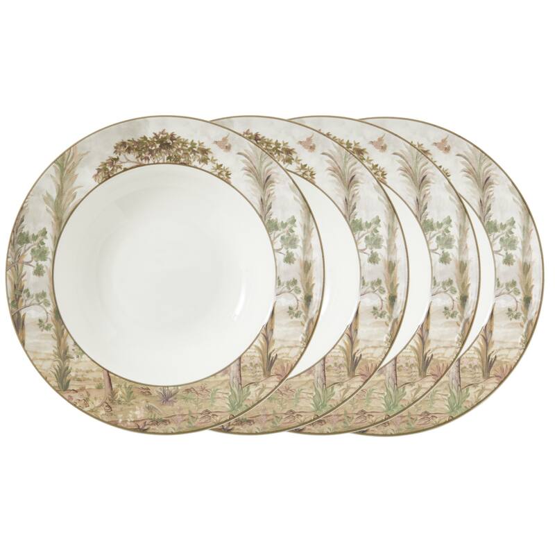 Kit Kemp for Spode Tall Trees Porcelain Pasta Bowl - 10.5 Inch