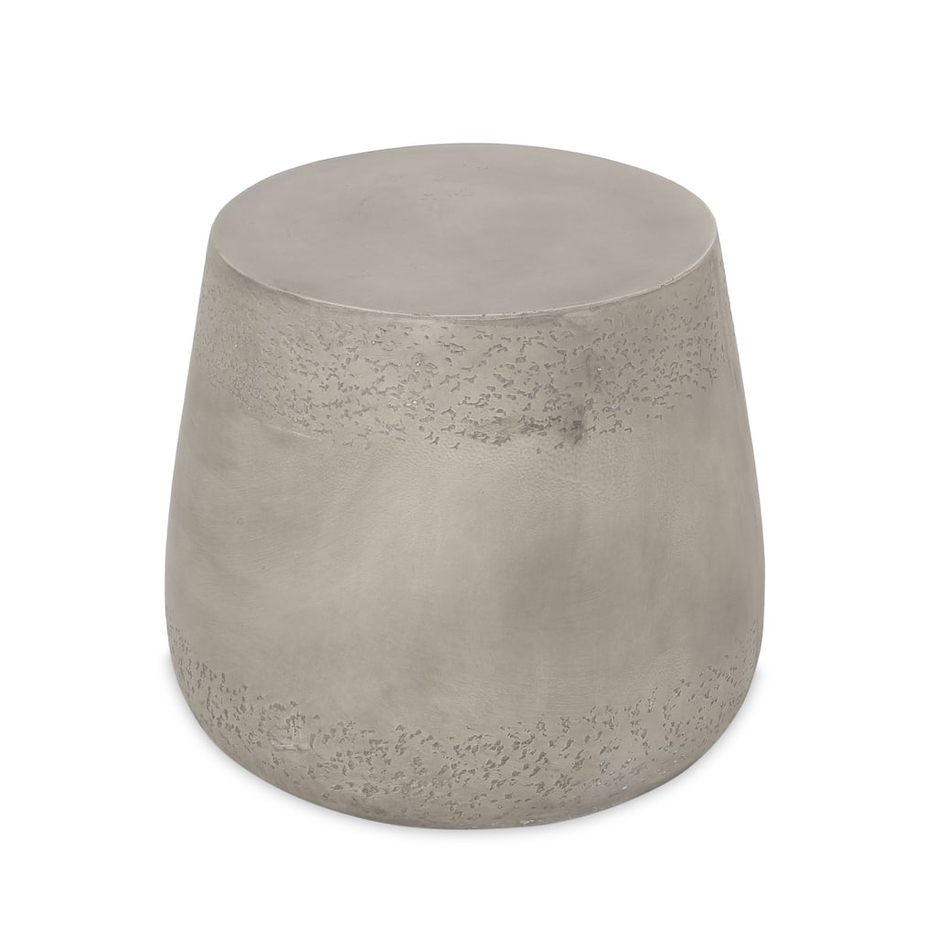 Orion Indoor Contemporary Lightweight Concrete Accent Side Table by Christopher Knight Home - 19.00"W x 19.00"D x 16.25"H