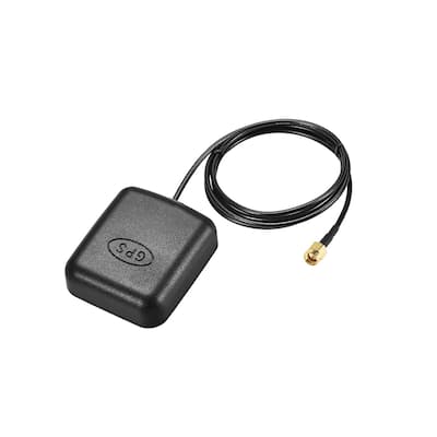 GPS Active Antenna SMA Male Plug 34dB Magnetic Mount 1 Meters Wire M - M 1M/3.3Ft