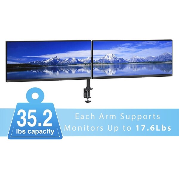 Mount-It! Ultrawide Dual Monitor Mount 