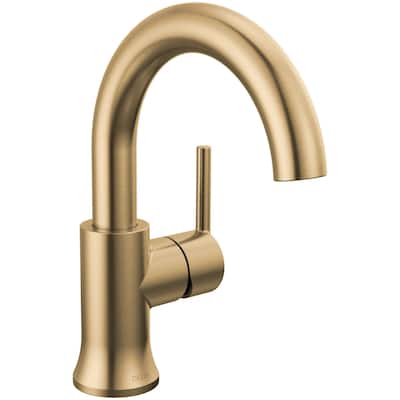 Delta Trinsic Bathroom Faucet with Pop-Up Drain Assembly