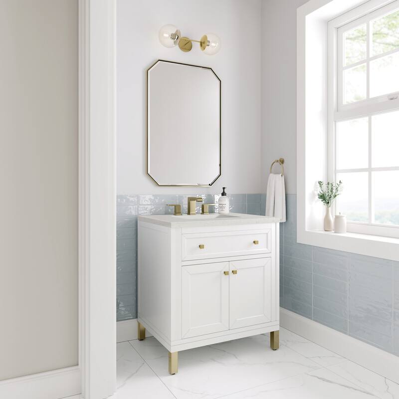 James Martin Vanities 503-V30-3LDL Chicago 30" Free Standing Single