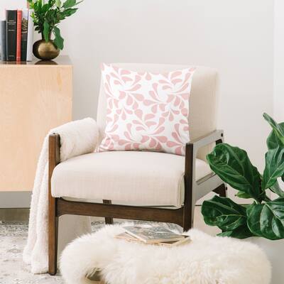 Mirimo Petals Rose Throw Pillow